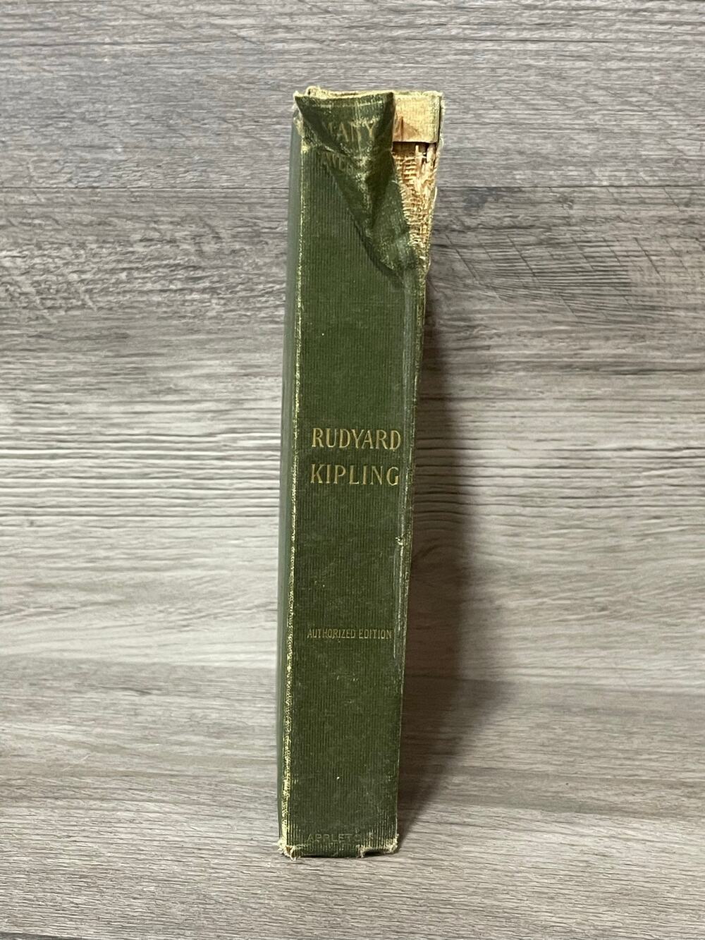 Many Inventions Rudyard Kipling Appleton Authorized Edition Antique Book As Is